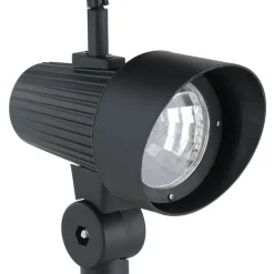 3 Pack Solar Spikey Black Outdoor Light