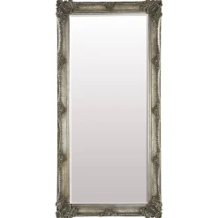 Abbey 65x31cm Leaner Silver Mirror