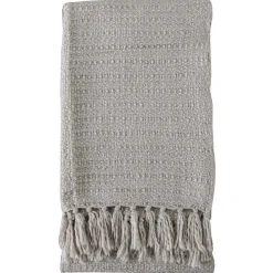Acrylic Textured Natural Throw