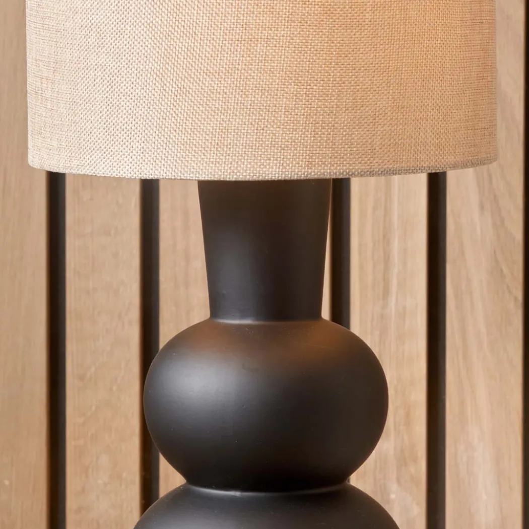 Addison Black Ceramic Table Lamp