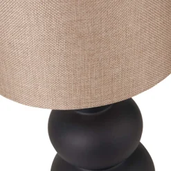Addison Black Ceramic Table Lamp