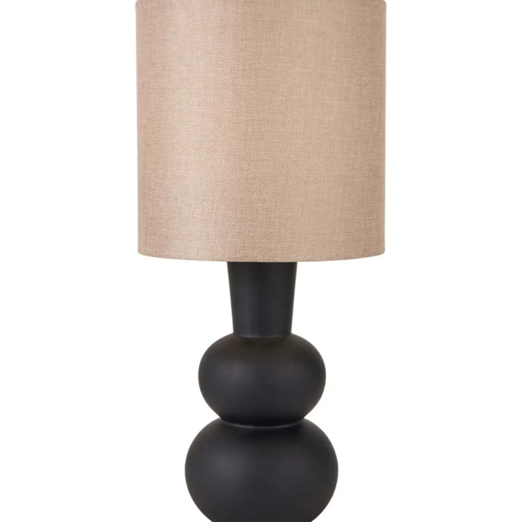 Addison Black Ceramic Table Lamp