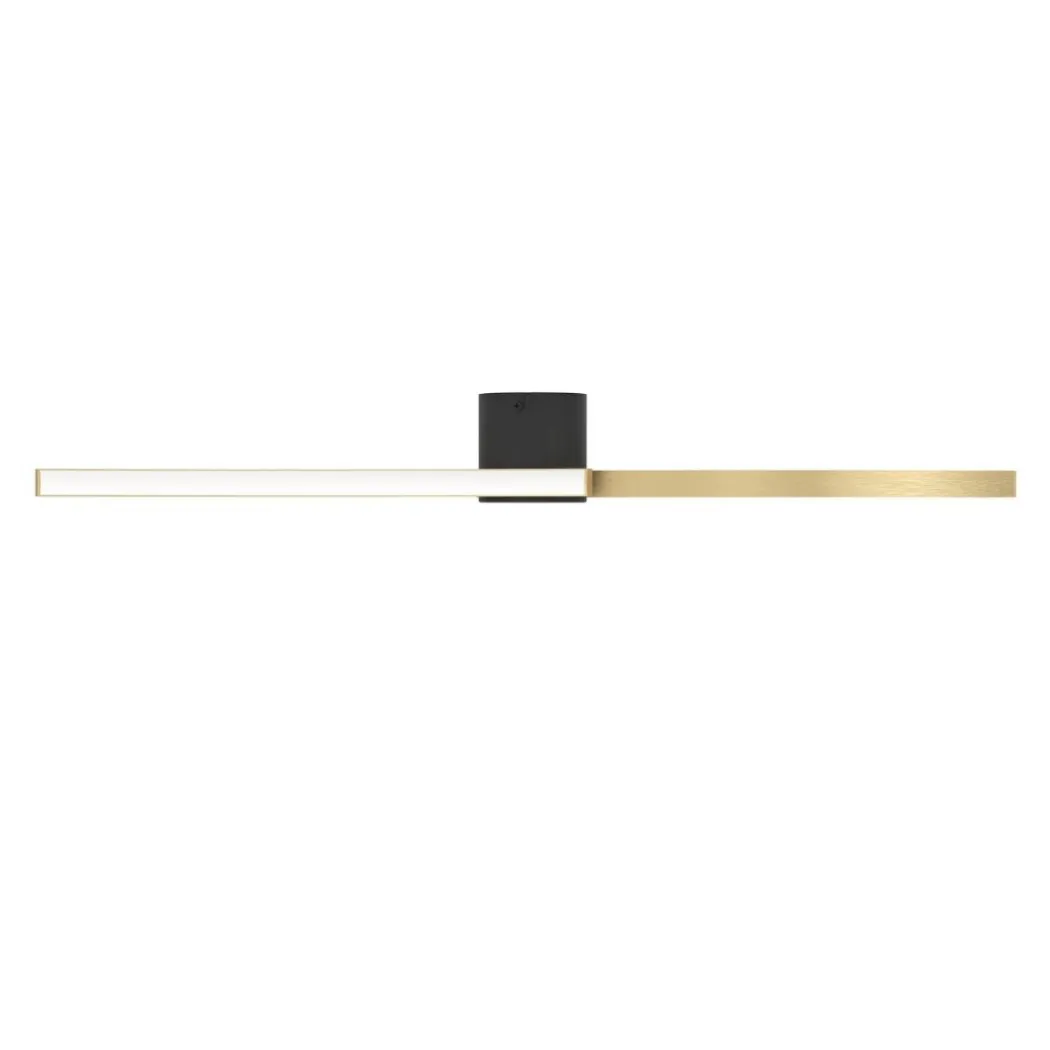 Aieta Gold LED Flush Ceiling Light