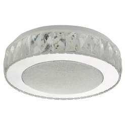 Akelia Small Acrylic LED Flush Ceiling Light