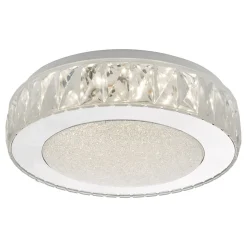 Akelia Small Acrylic LED Flush Ceiling Light