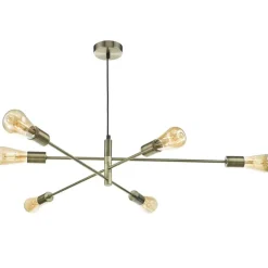 Alana Antique Brass Ceiling Pendant