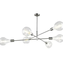 Alana Satin Chrome Ceiling Pendant