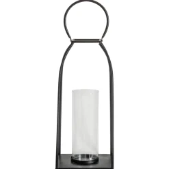 Alcora Black Large Lantern