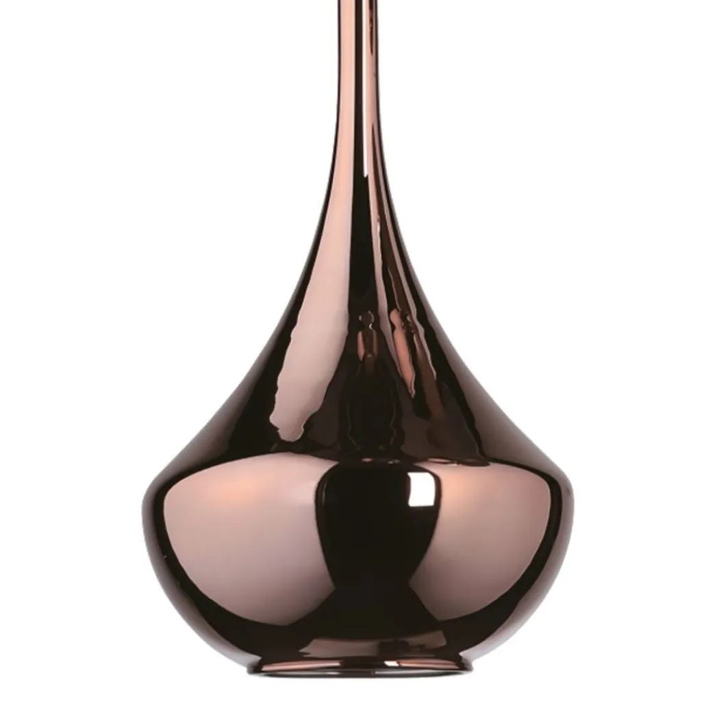 Almoster 3 Light Copper Multidrop Ceiling Pendant