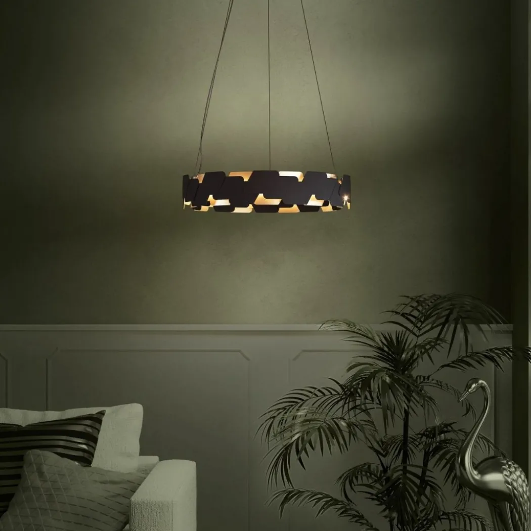 Altagracia Black & Gold LED Pendant Ceiling Light