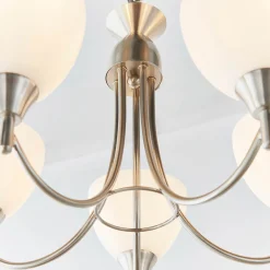 Alton 5 Light Pendant Ceiling Light Satin Chrome