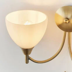 Alton 2-light Antique Brass Wall Light
