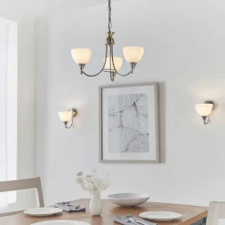 Alton Satin Chrome Wall Light