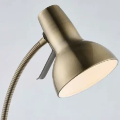Amalfi Antique Brass Task Floor Lamp