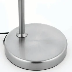 Amalfi 47cm USB Desk Lamp Satin Nickel