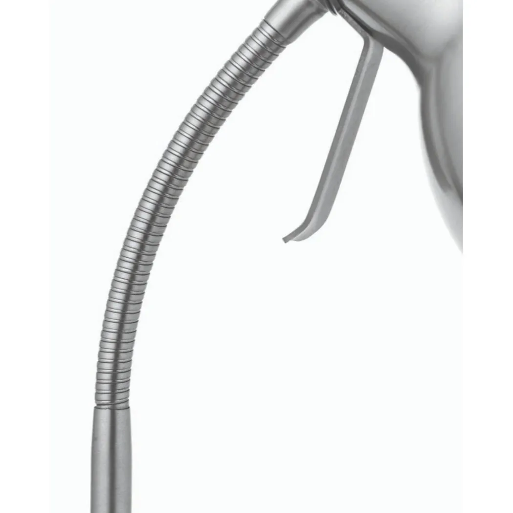 Amalfi 47cm USB Desk Lamp Satin Nickel