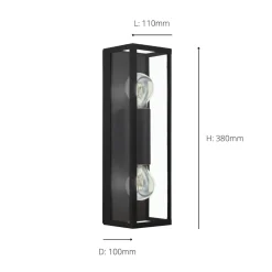Amezola 2 light Wall Bracket