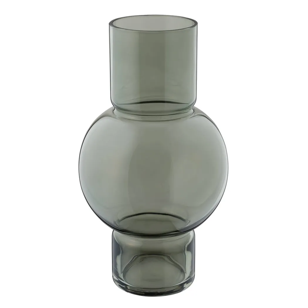 Ampitabe Green Round Vase