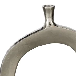 Ankarefo Round Silver Vase