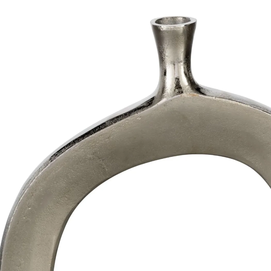 Ankarefo Round Silver Vase