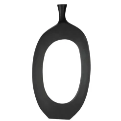 Ankarefo Tall Black Vase