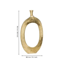 Ankarefo Tall Gold Vase Medium