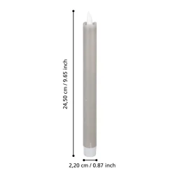 Antanabe Grey LED Candle