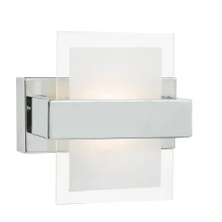 Apt LED Wall Light Polished Chrome
