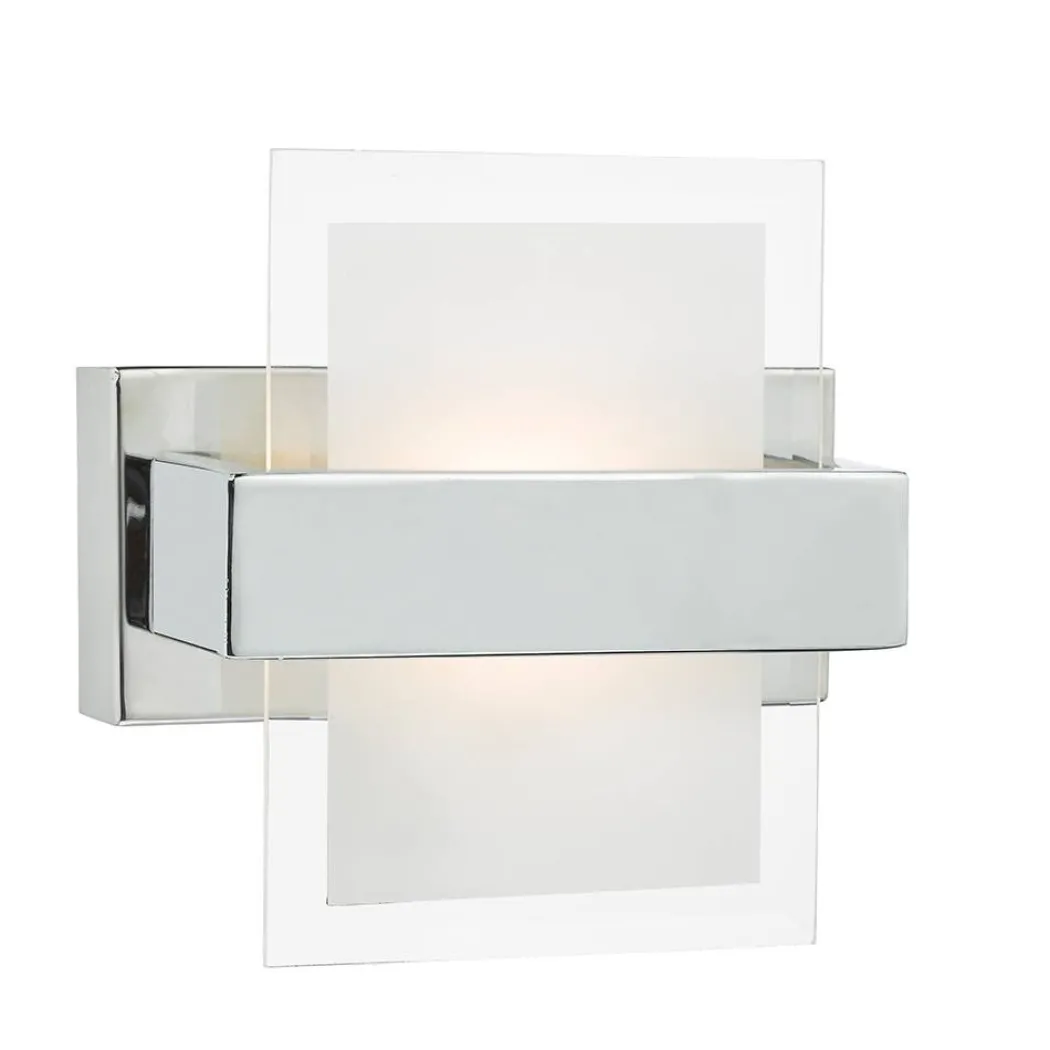 Apt LED Wall Light Polished Chrome