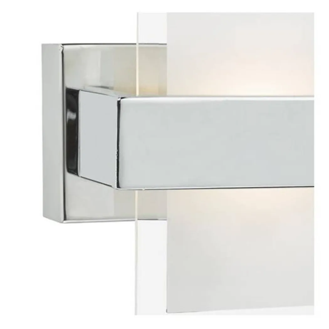 Apt LED Wall Light Polished Chrome