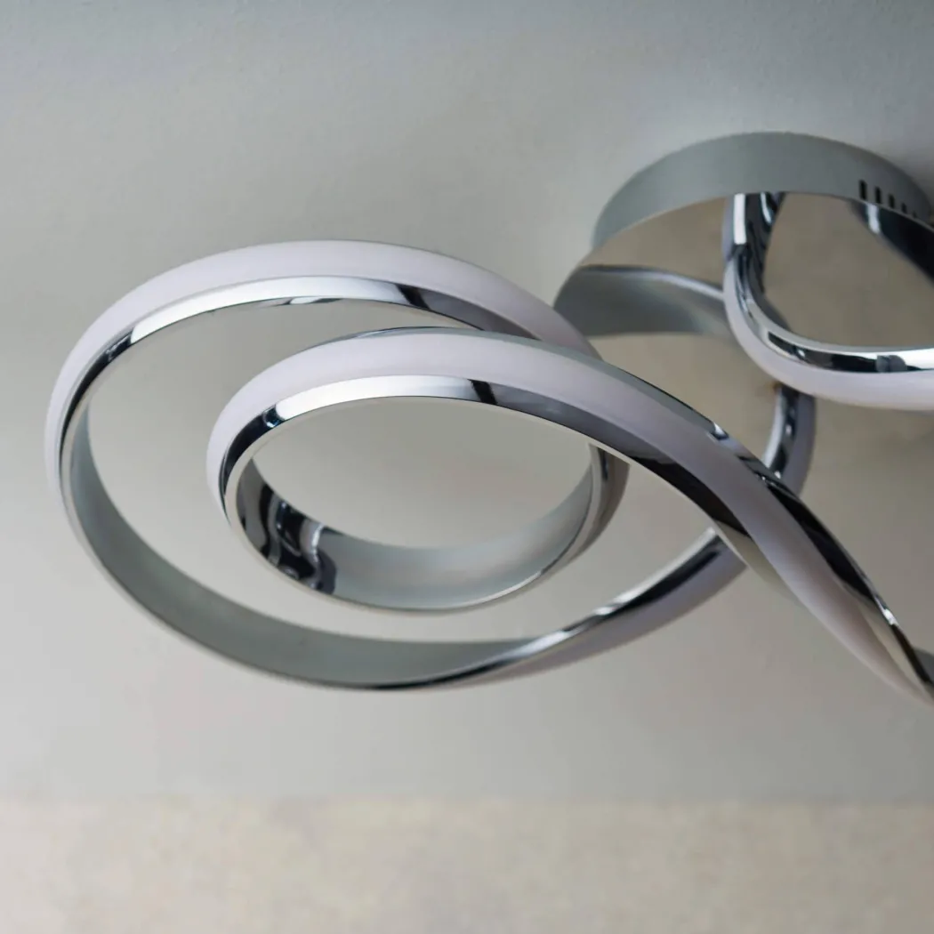 Aria LED Semi Flush Ceiling Light
