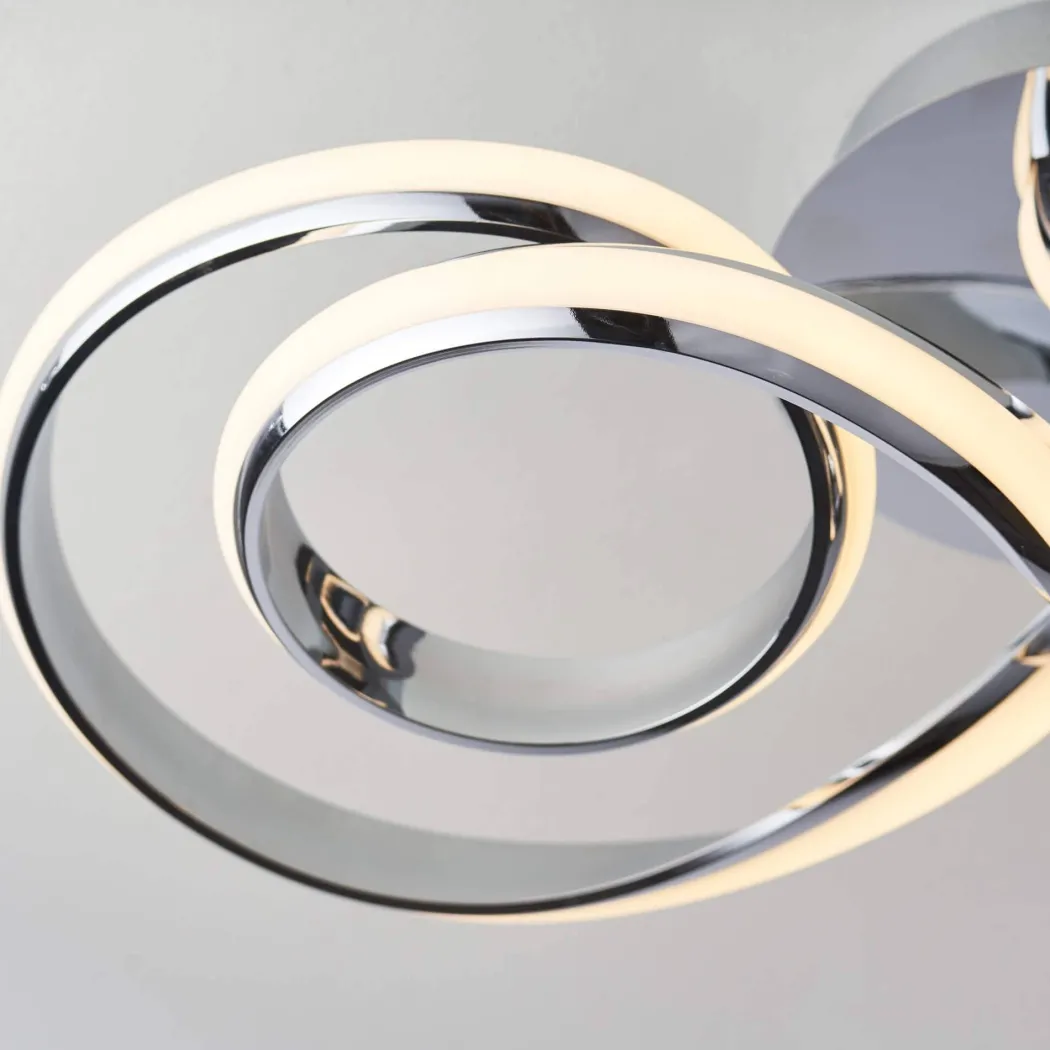 Aria LED Semi Flush Ceiling Light