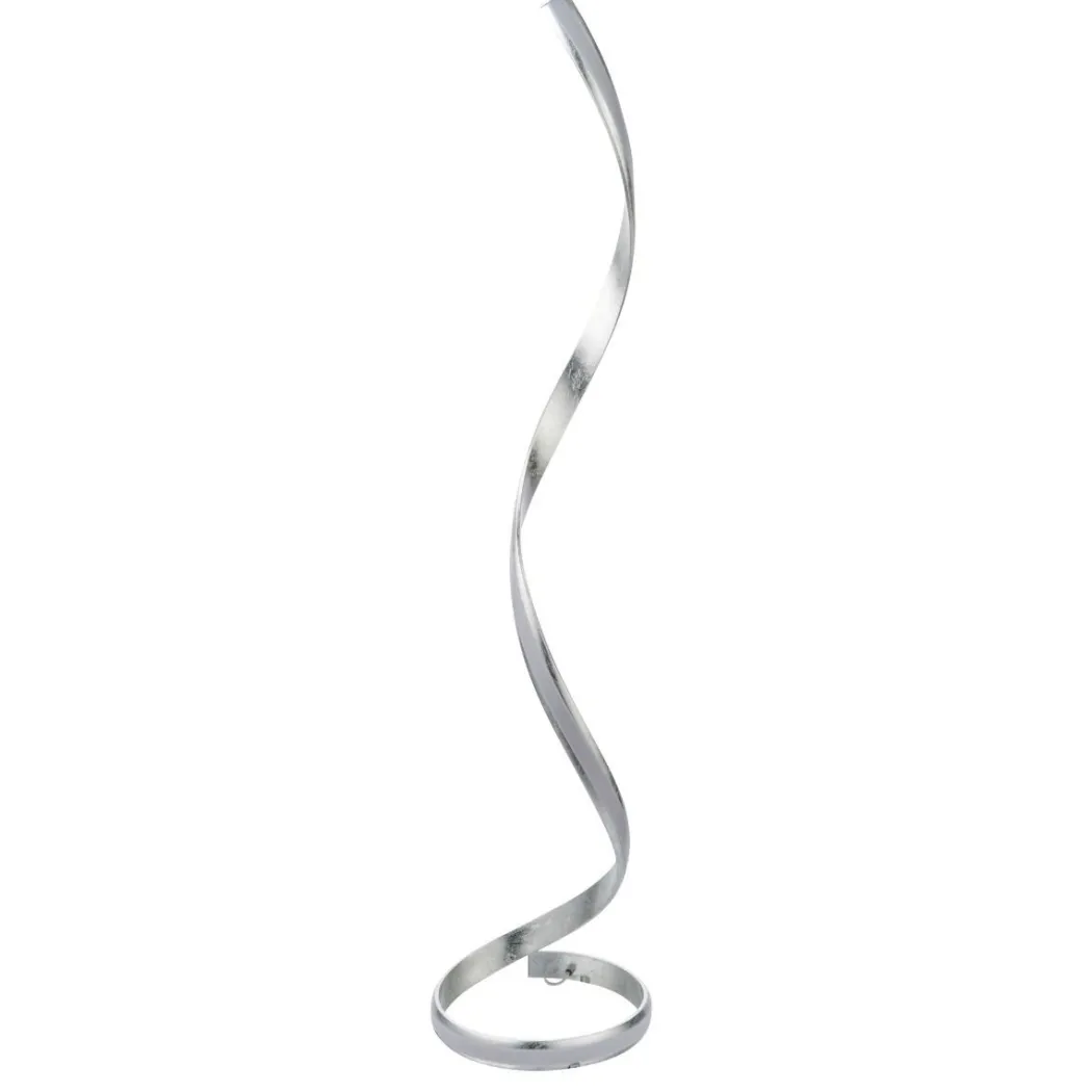 Aria LED Silver Leaf Floor Lamp