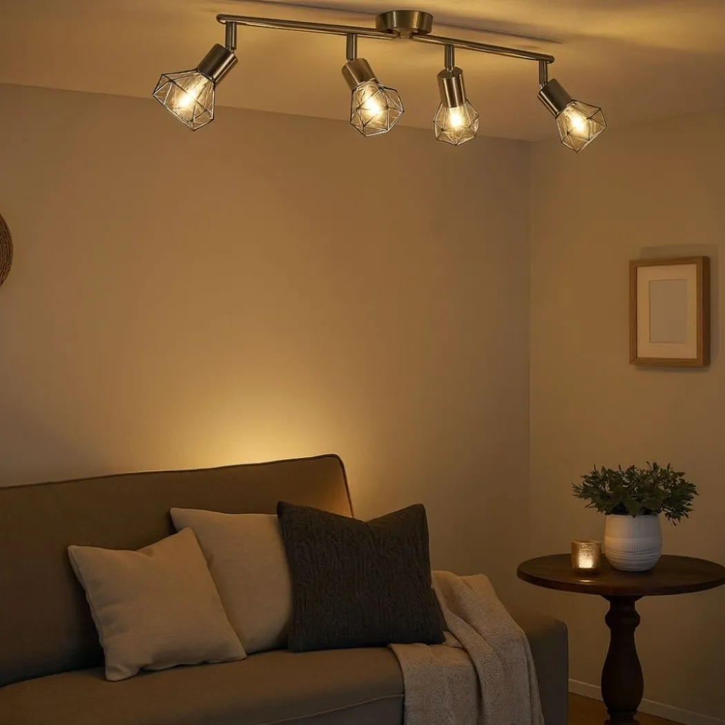 Arrigo 4 Light Split Bar Ceiling Light