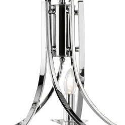 Ascona 5-Light Polished Chrome Chandelier Ceiling Light