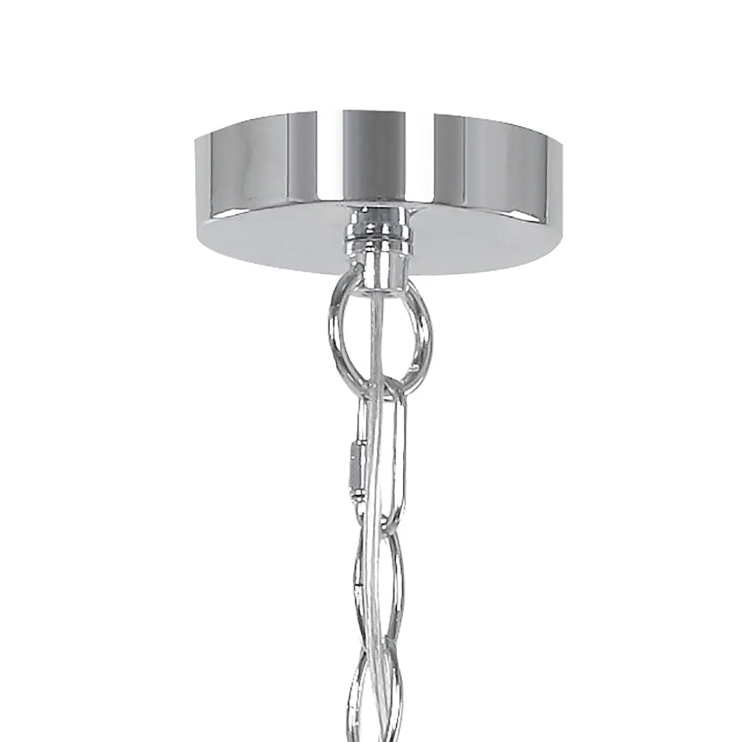 Ashton 3-Light Polished Chrome Chandelier Ceiling Light