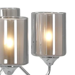 Ashton 6-Light Polished Chrome Chandelier Ceiling Light