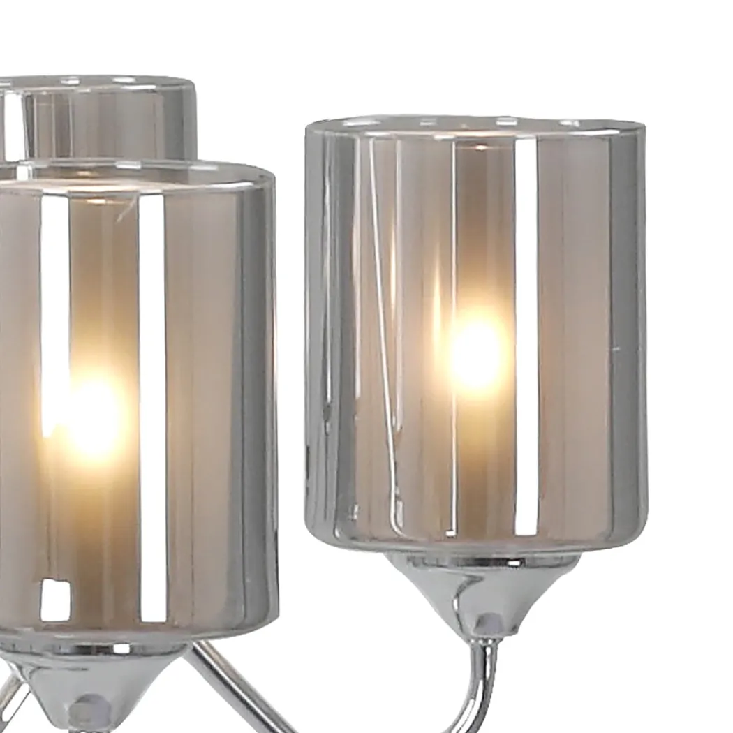 Ashton 6-Light Polished Chrome Chandelier Ceiling Light