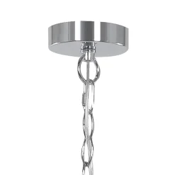 Ashton 6-Light Polished Chrome Chandelier Ceiling Light