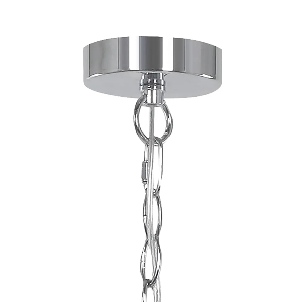 Ashton 6-Light Polished Chrome Chandelier Ceiling Light