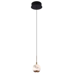 Astrid 1 Light Gold LED Pendant Ceiling Light