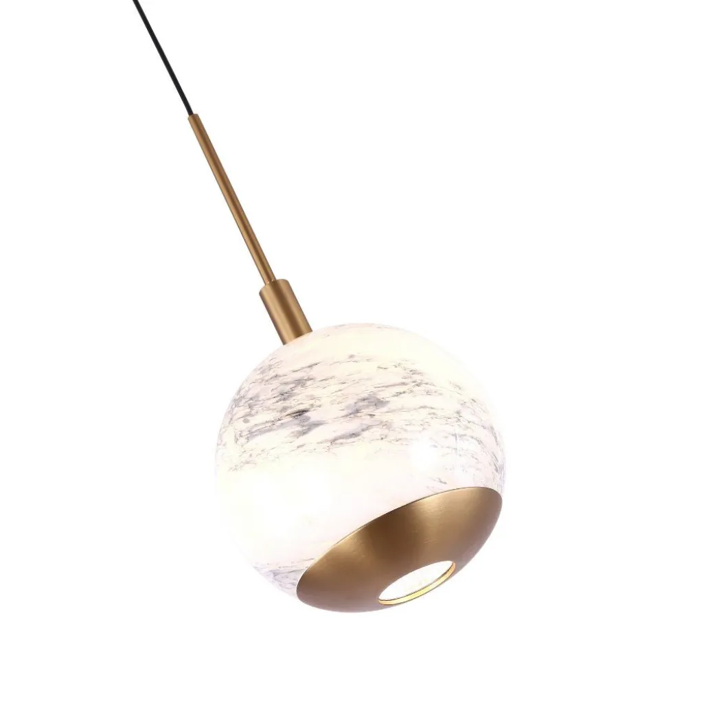 Astrid 1 Light Gold LED Pendant Ceiling Light