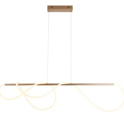 Attalea LED Satin Gold Ceiling Pendant