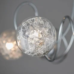 Auria 6 Light Semi Flush Ceiling Light
