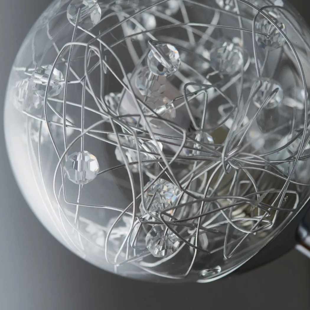 Auria 6 Light Semi Flush Ceiling Light