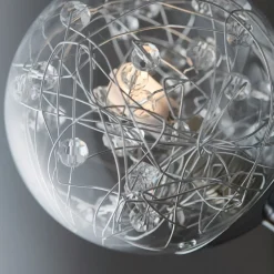 Auria 6 Light Semi Flush Ceiling Light