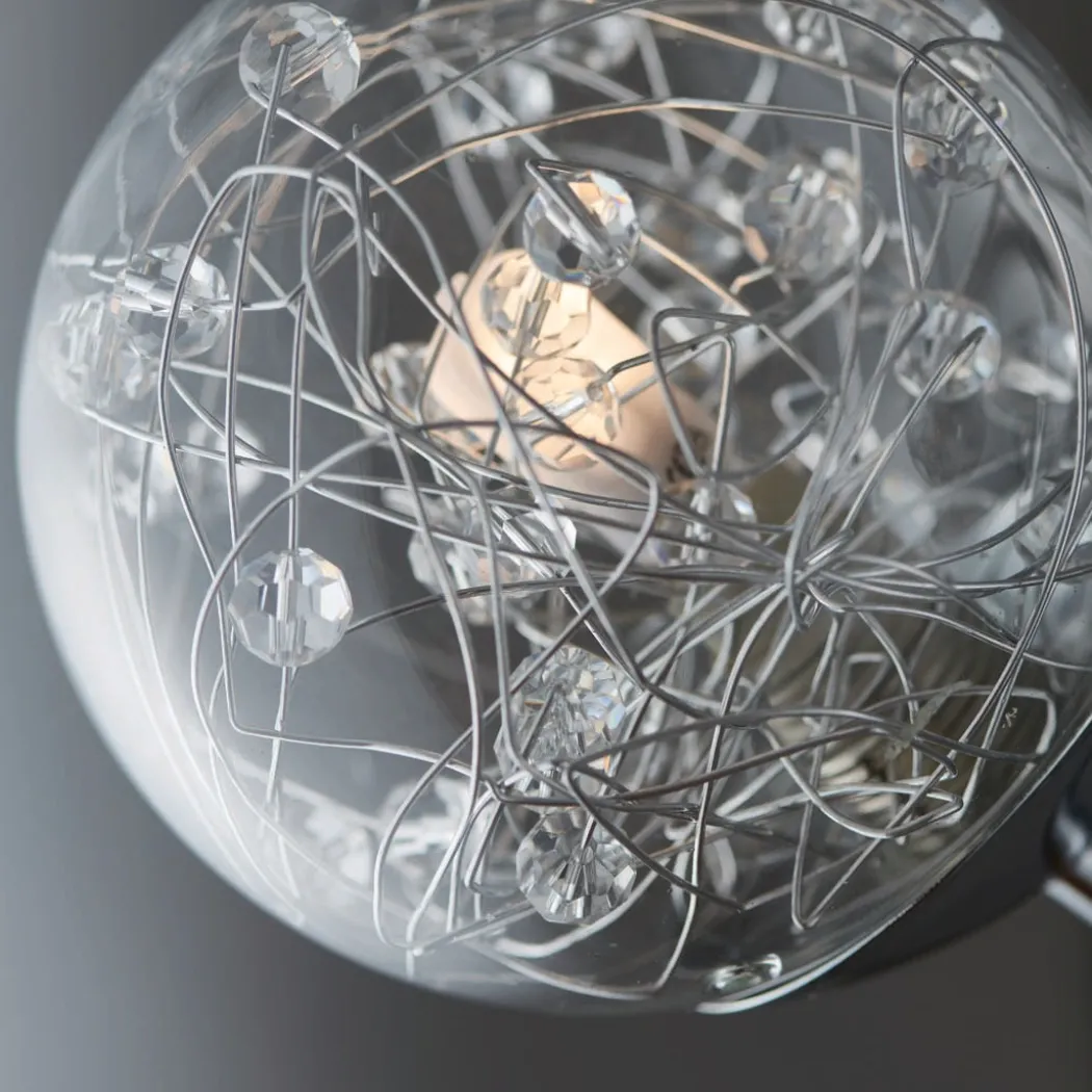 Auria 6 Light Semi Flush Ceiling Light