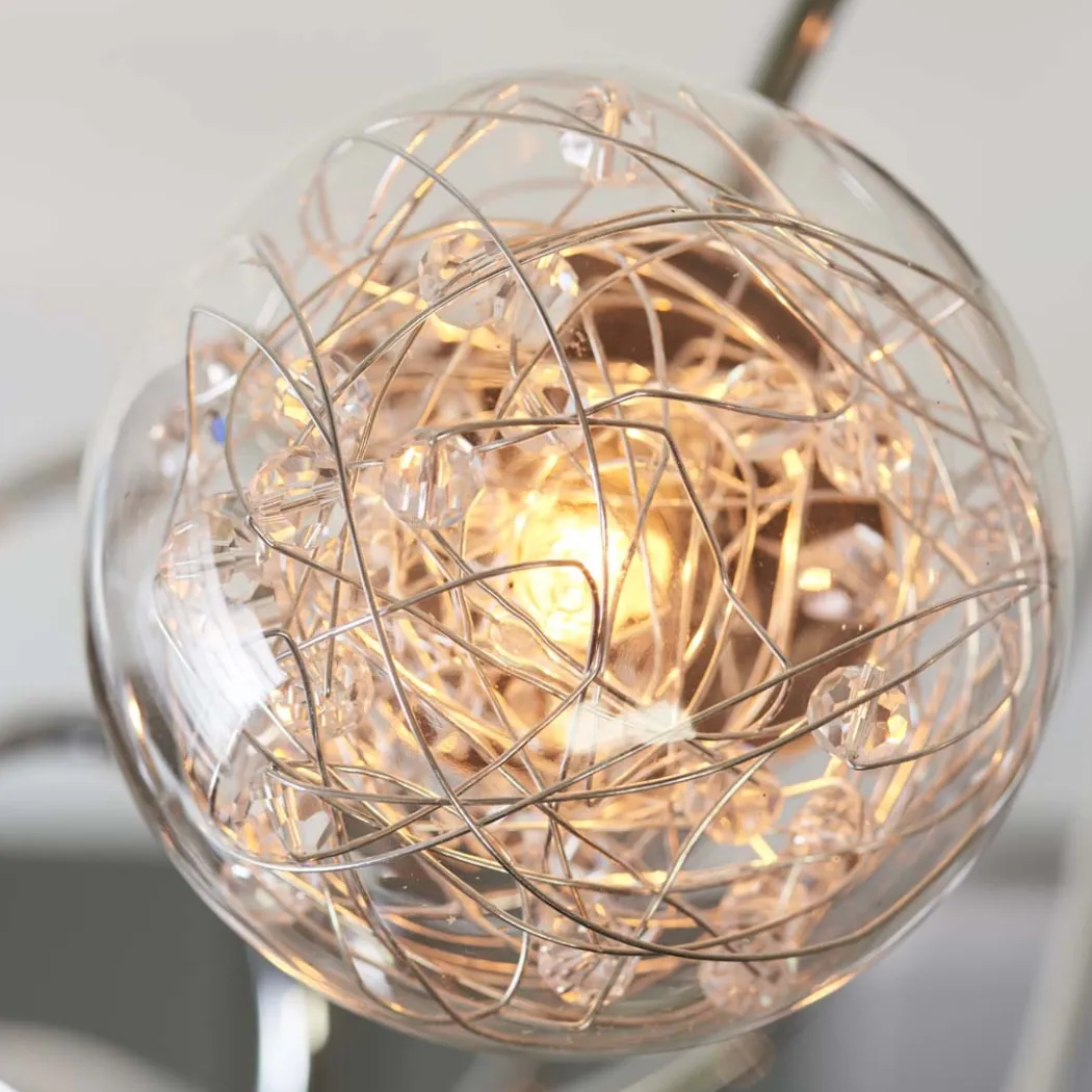Auria 6 Light Semi Flush Ceiling Light