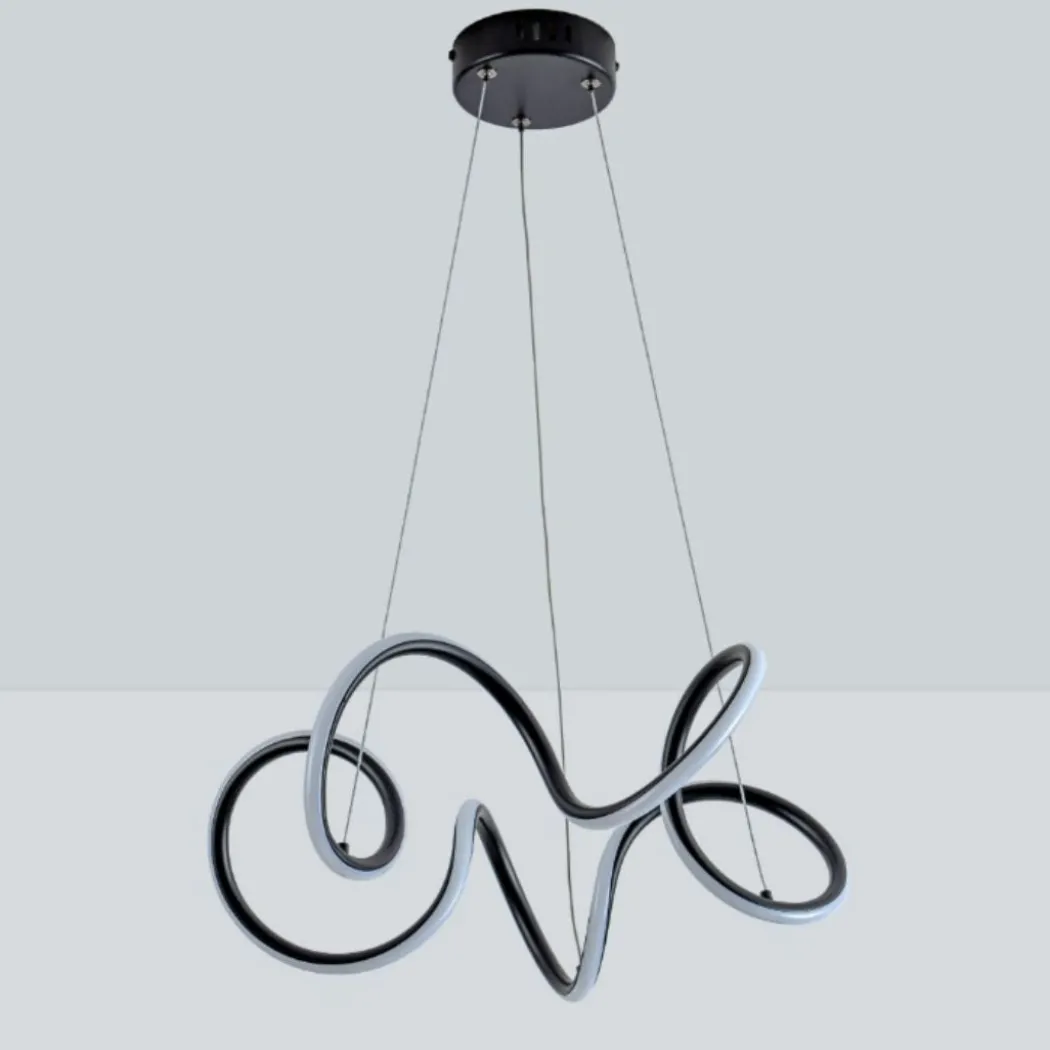 Aurielle Black LED Pendant Ceiling Light