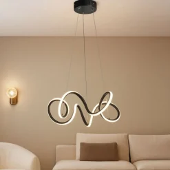Aurielle Black LED Pendant Ceiling Light